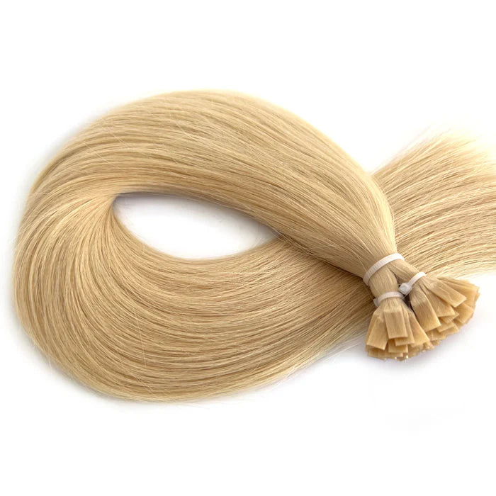 Flat Tip Extensions - Kleur 613 Bleach Blond - 50 Gram